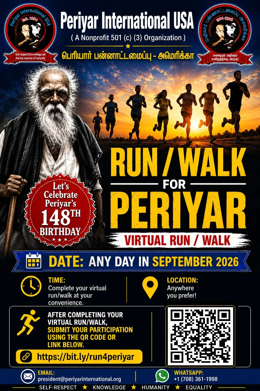 Run / Walk For Periyar